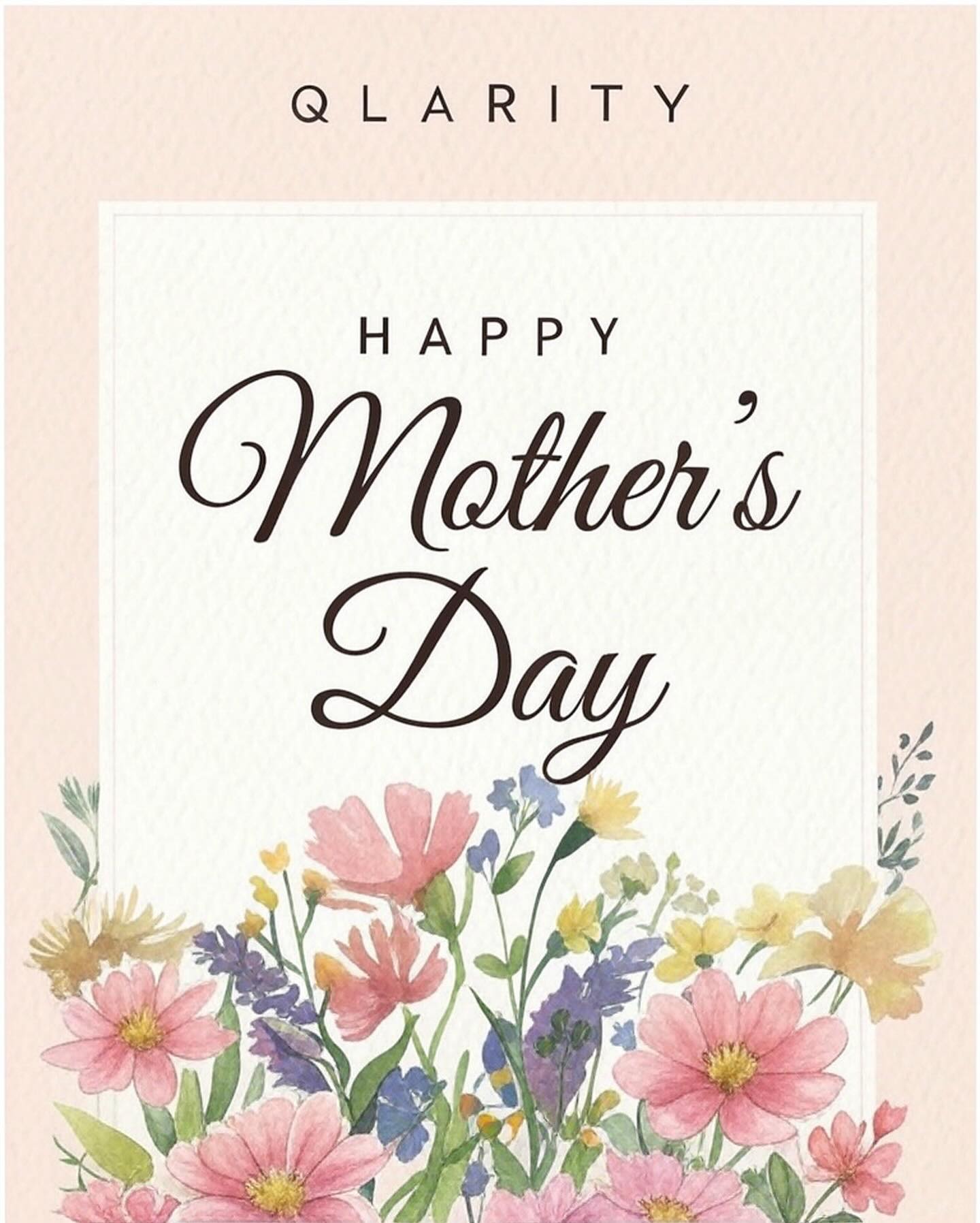 Happy Mother’s Day to all the incredible moms in the Qlarity community! 🌸 Your love, strength, and wisdom light up our world. Today, we celebrate YOU—thank you for all you do. 💖 Share your favorite mom moments with us! #QlarityMoms #MothersDayLove